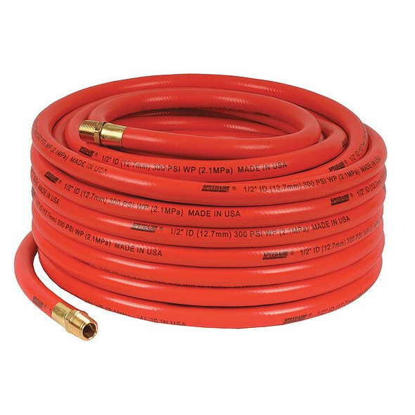 Speedaire Air Hose,1/2" ID x 250 ft. L,Orange F5Z05030-250 Speedaire Air Hose,1/2" ID x 250 ft. L,Orange F5Z05030-250