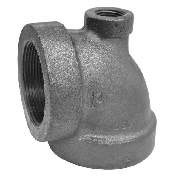 Anvil Reducing Tee Reducing Tee, 2" x 1/2" x 2" Pipe, FNPT, Cast Iron, Class 125 0300050804