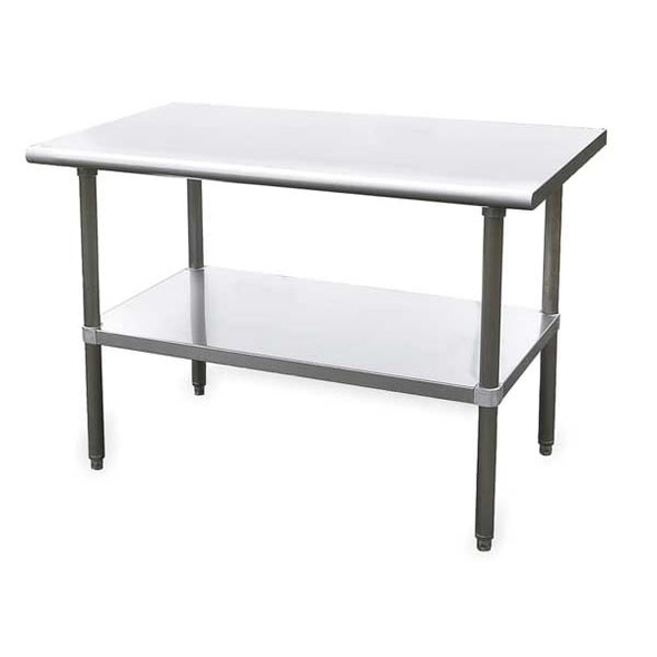 Manufacturer Varies Fixed Work Table,SS,72" W,30" D 4UEJ8