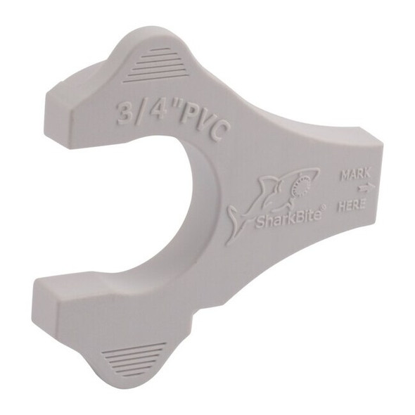 Sharkbite Disconnect and Gauge Clip, 3/4 in Tube Size, Brass UIP712A
