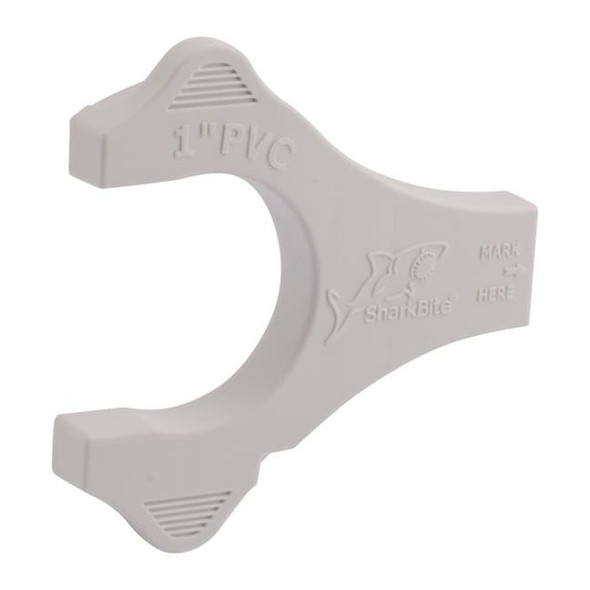 Sharkbite Disconnect and Gauge Clip, 1 in Tube Size, Brass UIP714