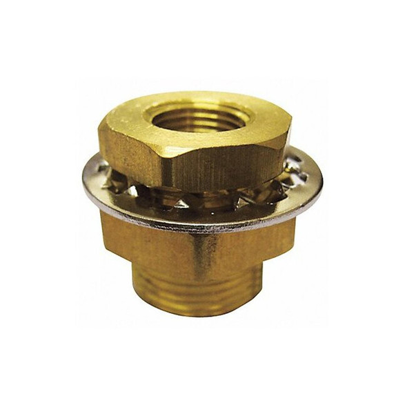 Anchor Coupling Brass Anchor Coupling, 1/4 in Female NPT X 1/4 in Male UNF