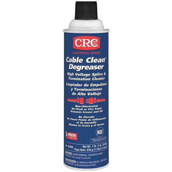 Crc Electrical Splice Cleaner, Aerosol Spray Can, 18 oz, Liquid 02064