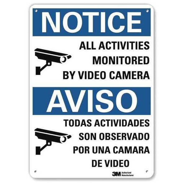 Lyle Notice Sign,10 in x 7 in,Plastic U1-1006-NP_7X10