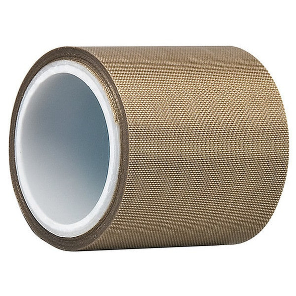 3m PTFE Glass Cloth Tape,3/4 in x 5 yd,3mil 5151