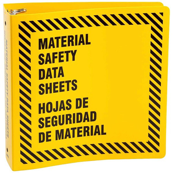 Brady Binder,Bilingual,3-3/16 In. D 48757Y Brady Binder,Bilingual,3-3/16 In. D 48757Y