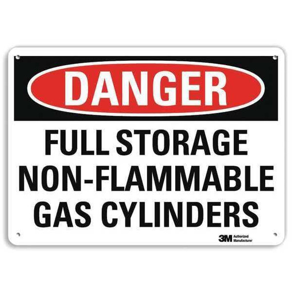 Lyle Danger Sign,10 inx14 in,Plastic U3-1523-NP_14X10