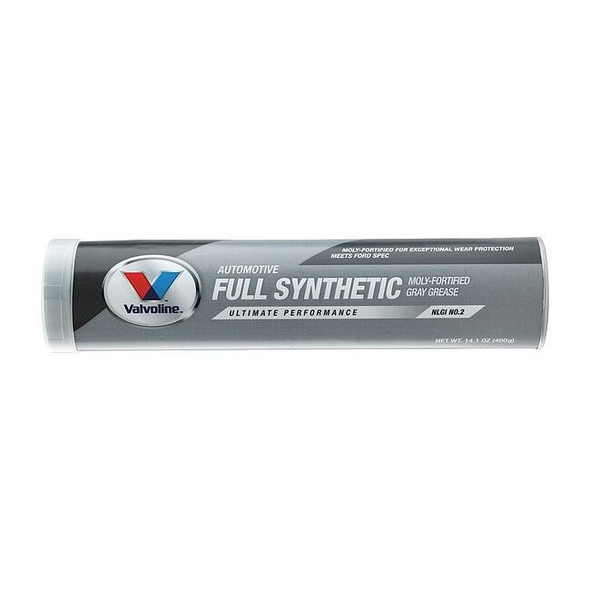 Valvoline Grease, 14.1 oz, Tube, Synthetic Base, Gray VV98510