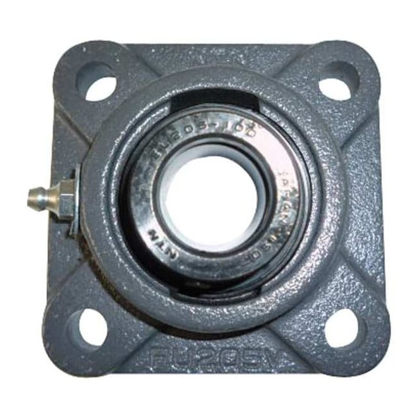 Ntn Flange Bearing, 4-Bolt, Ball, 1-3/4" Bore UELFU-1.3/4M