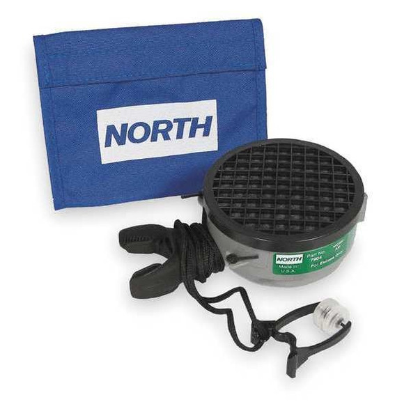 7900 Disposable Emergency Escape Mouth Bit Respirator, PAPR System, Ammonia, Silicone Hood