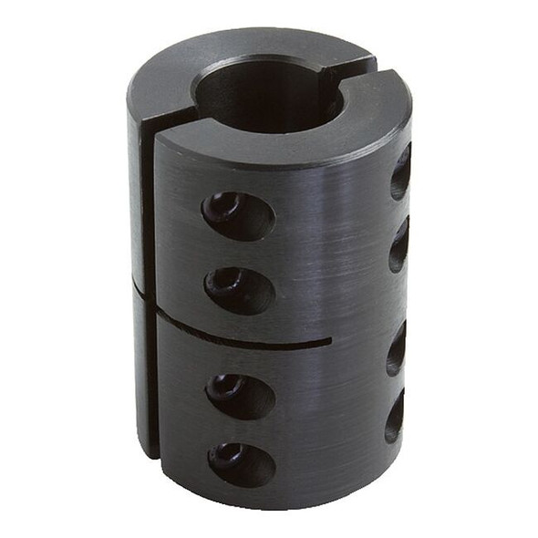 2CC-125-125 Two-Piece Clamping Coupling Recessed Screw