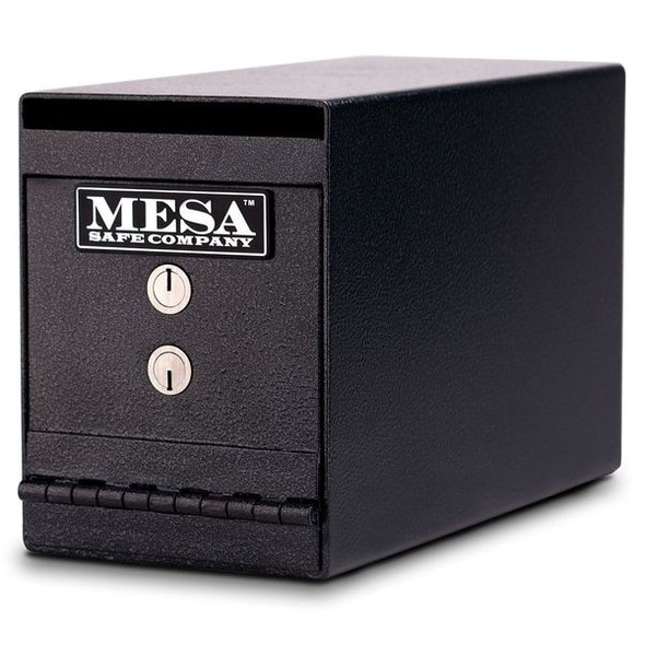Mesa Safe Co Drop Slot Depository Safe with Dual Keyed 22 lb, 0.2 cu ft, Steel MUC2K