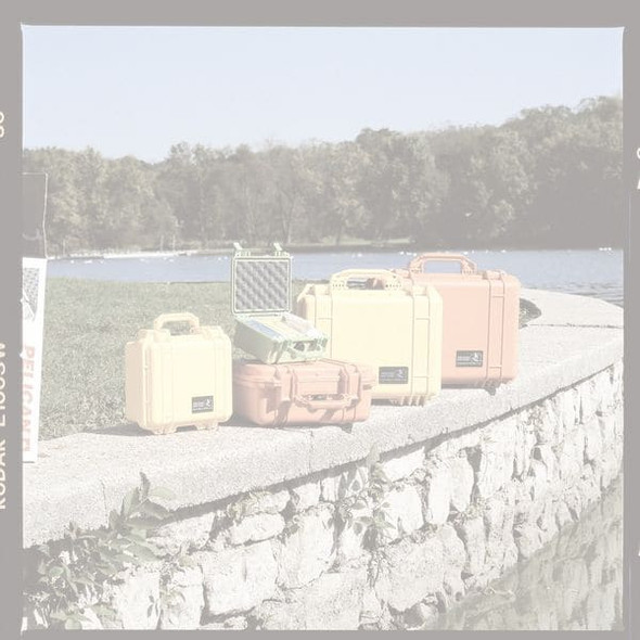 Pelican Yellow Protective Case, 16.44"L x 13"W x 6.82"D 1450