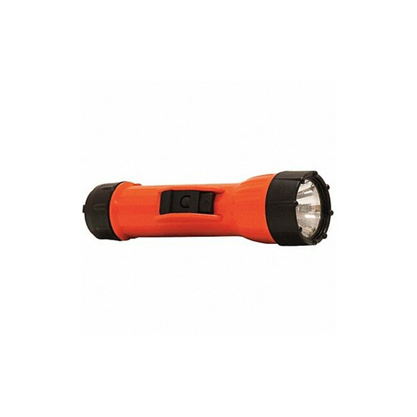 Koehler Brightstar Orange LED Handheld Flashlight, Alkaline D, 50lm 15460