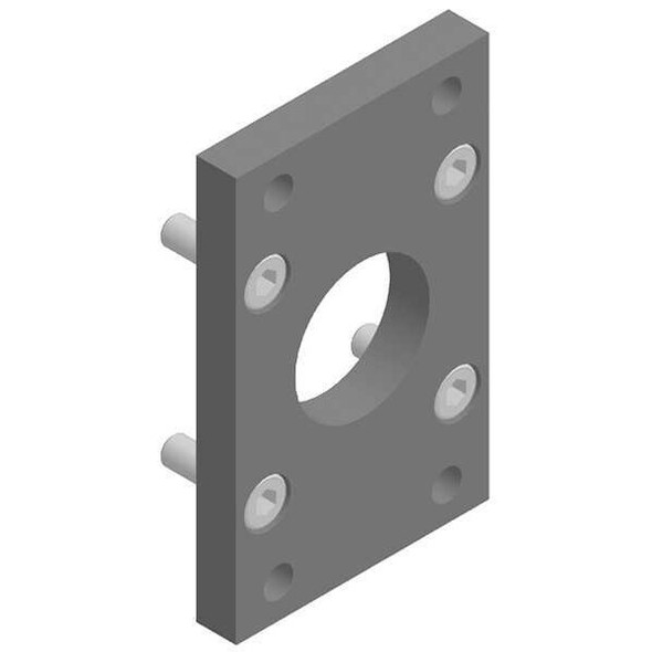 Speedaire Cylinder Mnting Hdw,Rectangle Flnge Brkt 5VLY6