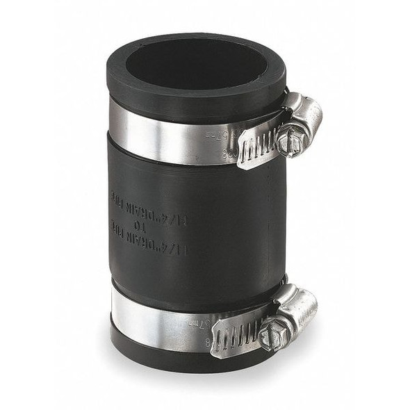 Manufacturer Varies Flexible Coupling,PVC,4 in For Pipe Size 1056-44