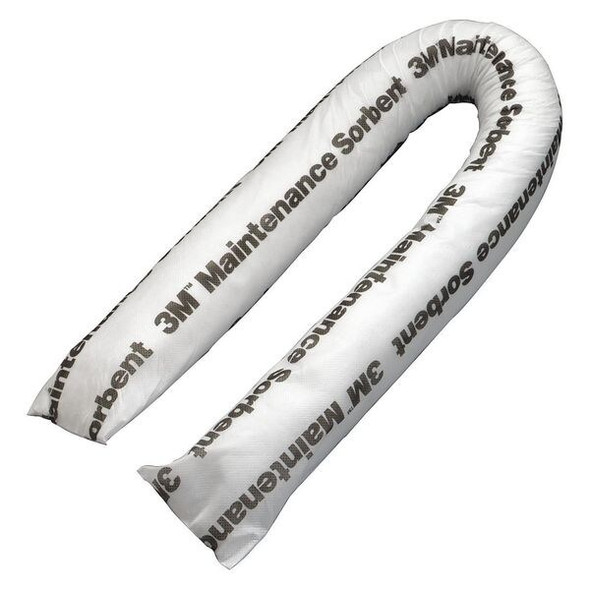 3m Absorbent Boom,Universal,4 ft. L,PK12 M-MB304 3m Absorbent Boom,Universal,4 ft. L,PK12 M-MB304