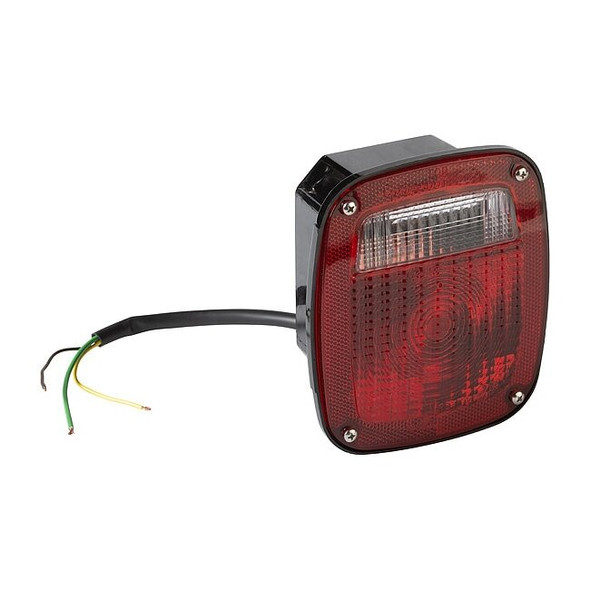 Grote Stop/Turn/Tail Light,Square,Red,5-3/4" L 50920