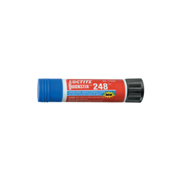 248™ Medium-Strength Threadlocker Solid Stick, 19 g, 1/4 in to 3/4 in dia, Blue