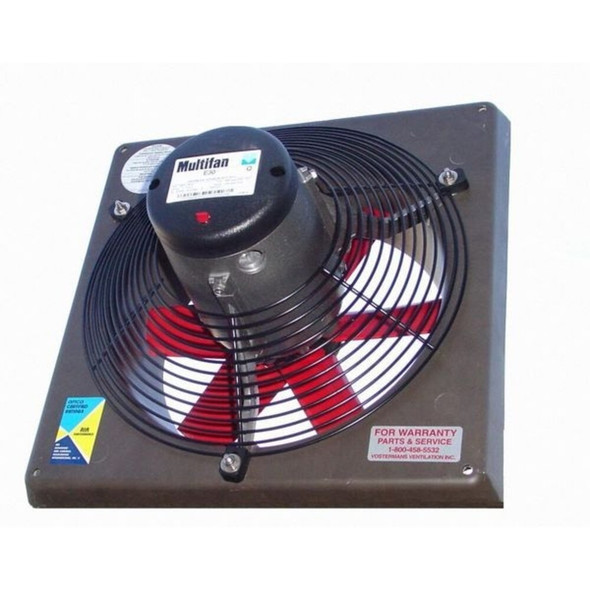 Multifan Exhaust Fan,12",Single-Phase 120VAC V4E50K2M71100