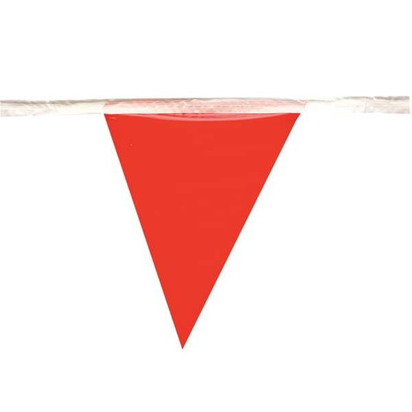 Manufacturer Varies Pennants, Polyethylene, Orange, 60 ft. PL-1 OR