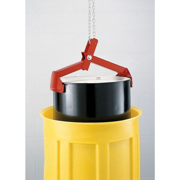 Basco Drum and Pail Lifter,Vertical,Steel 90S-A Basco Drum and Pail Lifter,Vertical,Steel 90S-A