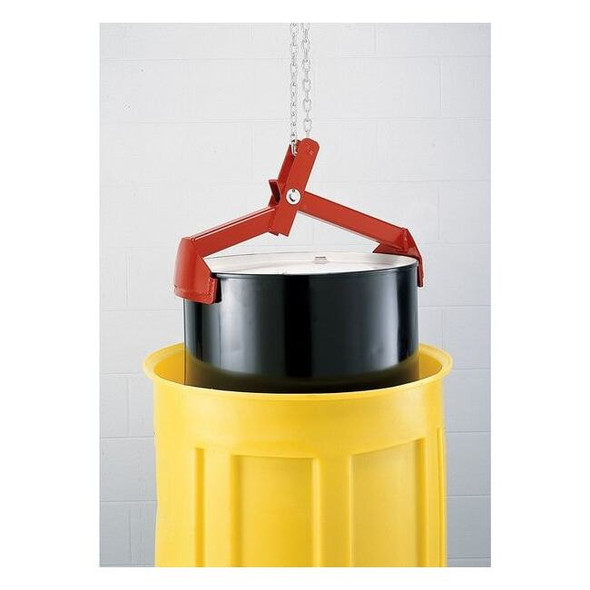 Basco Drum and Pail Lifter,Vertical,Steel 90S-A