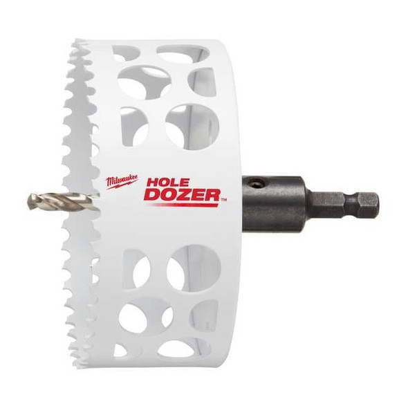Milwaukee Tool 4-1/4 in. HOLE DOZER Bi-Metal Hole Saw with Arbor 49-56-9687