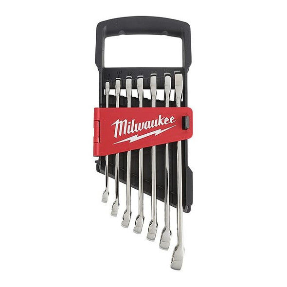 Milwaukee Tool Combo Wrench St,CV Steel,Chrome,Standard 48-22-9507