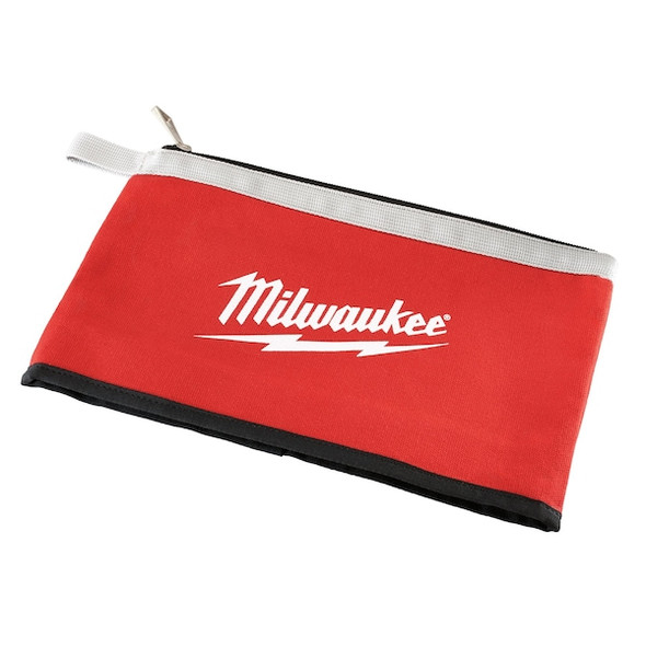 Milwaukee Tool Tool Pouch, Red, Canvas, 1 Pockets 48-22-8193