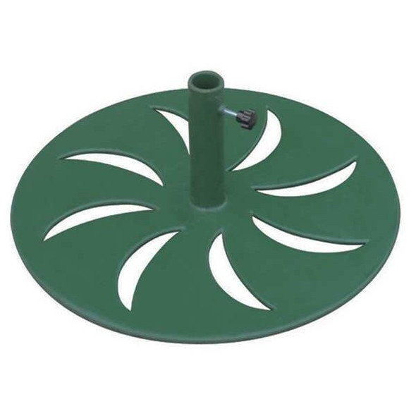 Manufacturer Varies Umbrella Base,24 in Dia,Green 4HUW7 Manufacturer Varies Umbrella Base,24 in Dia,Green 4HUW7