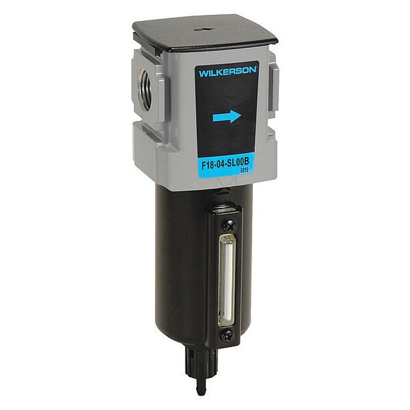 Wilkerson Compressed Air Filter,5 micron Rating F18-02-SL00B
