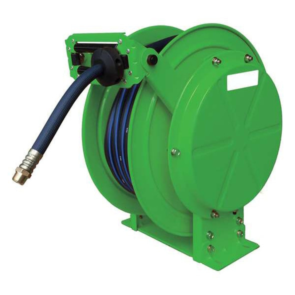 Speedaire Spring Return Hose Reel,1/2" MNPT,100 ft 31XG66 Speedaire Spring Return Hose Reel,1/2" MNPT,100 ft 31XG66