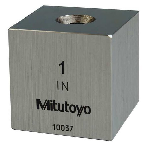 Mitutoyo Gage Block,Square,Steel,1.00 In,ASME 0 614201-531