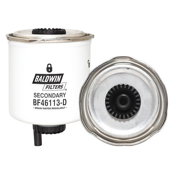 Baldwin Filters Fuel Filter,Element Only,4-15/32" L BF46113-D