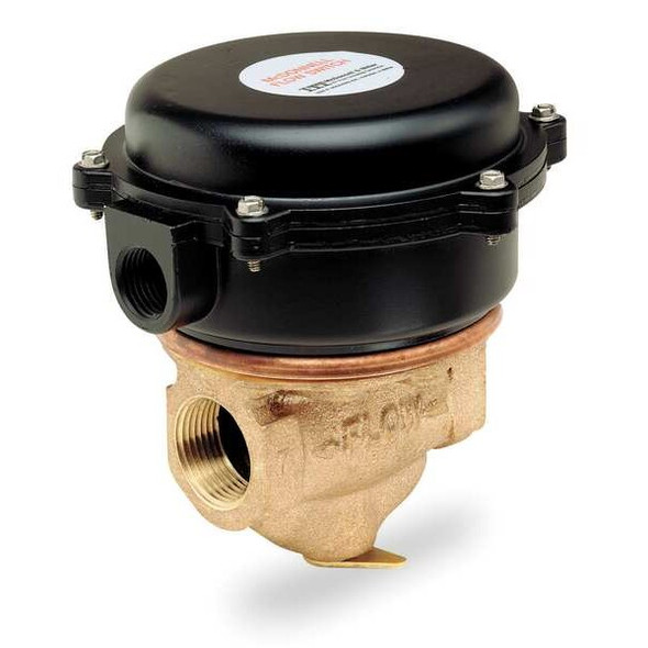 Mcdonnell & Miller 1" FNPT SPDT Snap Switch Flow Switch 2.5 gpm FS6-W-1