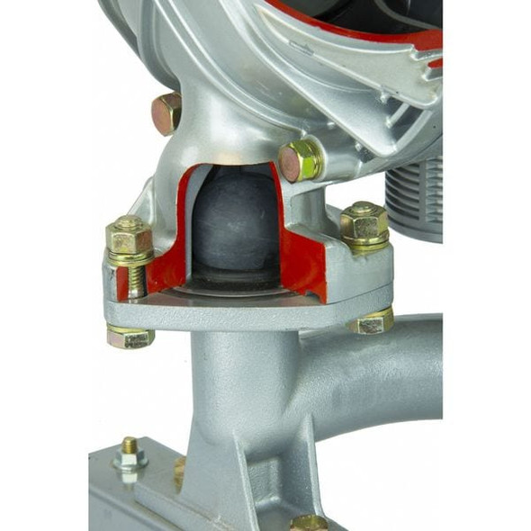 Dayton Dbl DphrmPmp,NPT/Flange,TPV,1/2in,115gpm 3HJX1