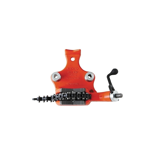 Top Screw Bench Chain Vise, BC610A, 1/4 in to 6 in Pipe Cap