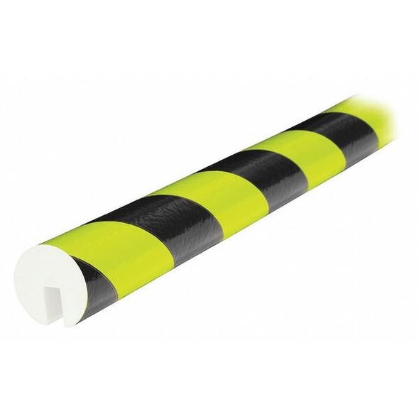 Knuffi Edge Guard,Rounded,Fluorescent Bk/Yl 60-6710-4 Knuffi Edge Guard,Rounded,Fluorescent Bk/Yl 60-6710-4