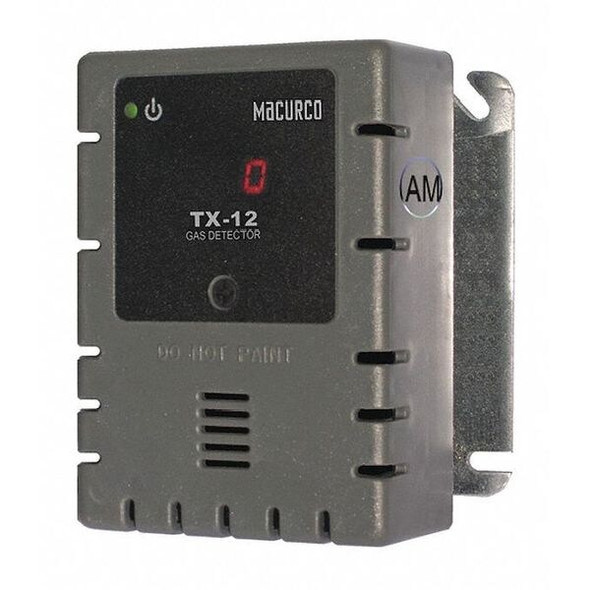 Macurco Fixed Gas Detector, NH3, 4-1/2in.Hx4in.W TX-12-AM