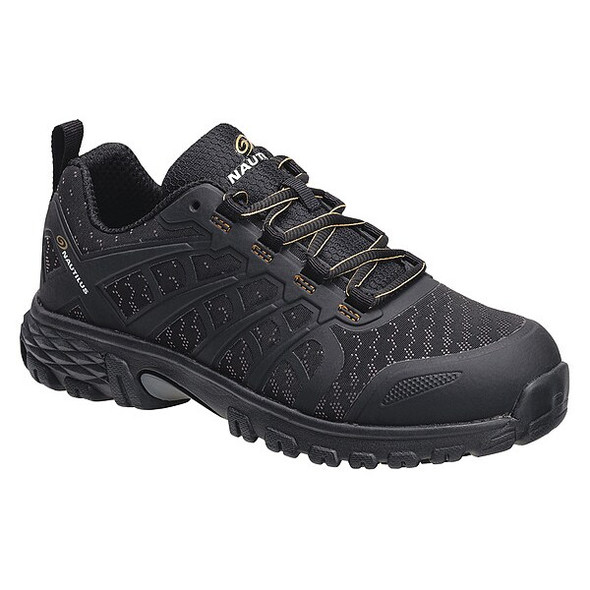 Nautilus Safety Footwear Athletic Shoe,M,9 1/2,Black,PR N1961 Nautilus Safety Footwear Athletic Shoe,M,9 1/2,Black,PR N1961
