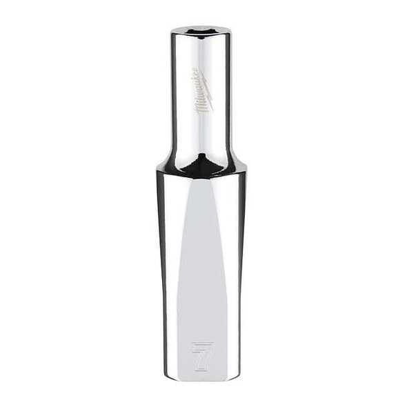 3/8 in. Drive 7mm Metric 6-Point Deep Socket with FOUR FLAT Sides