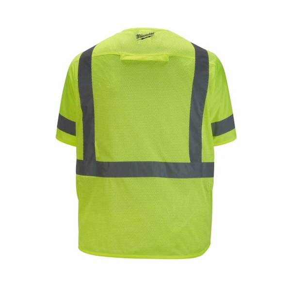 Class 3 High Visibility Yellow Safety Vest - 2X-Large-3X-Large  48-73-5143