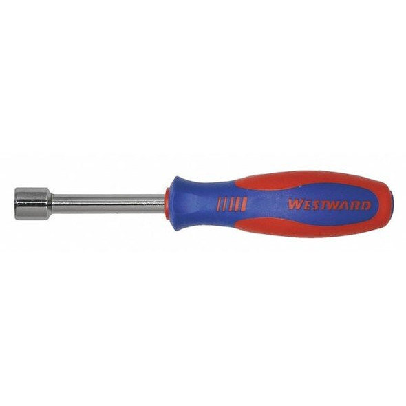 Westward Nut Driver,Metric,Hollow Round,13.0mm 401K81
