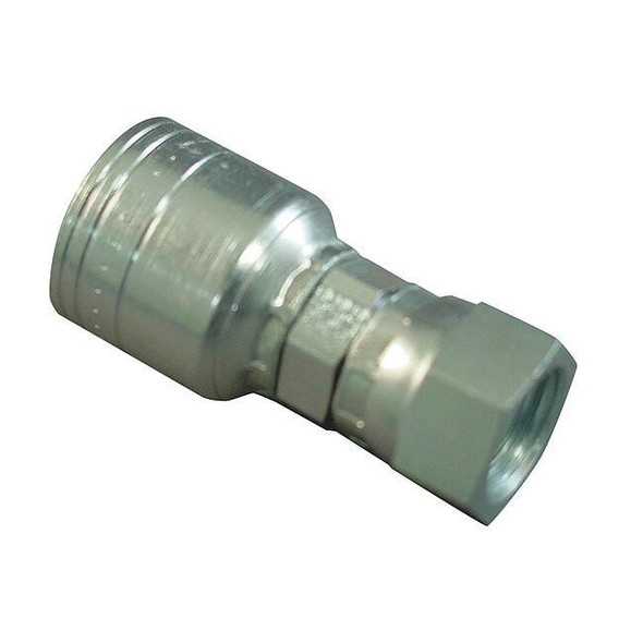 Eaton Aeroquip Hose,Crimp Fitting,1/4 in,-4,1.88L 1AA4SP4