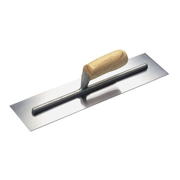 Westward Square-End Trowel,12inL,4inW,CarbonSteel 13A735