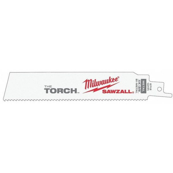 Milwaukee Tool 6" 18 TPI The Torch SAWZALL Blades (5 Pk) 48-00-5784