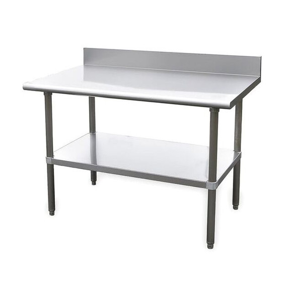 Manufacturer Varies WorkTable,Silver,SS,48inD,30inW 4UEJ9