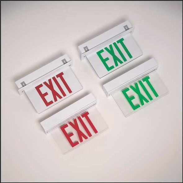 Big Beam Edg-Lt ExtSgn,Steel,Wht,15 3/8in,14W 199-2001GR