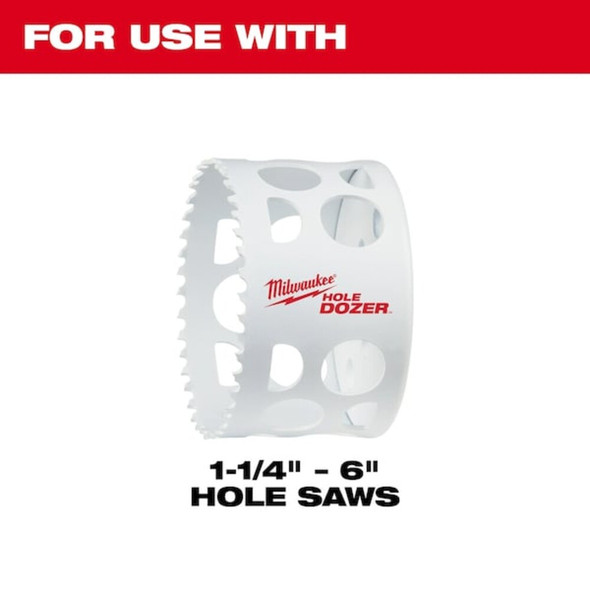 Milwaukee Tool Large Thread Quick Change Arbor, 3-8" Shank 49-56-7250